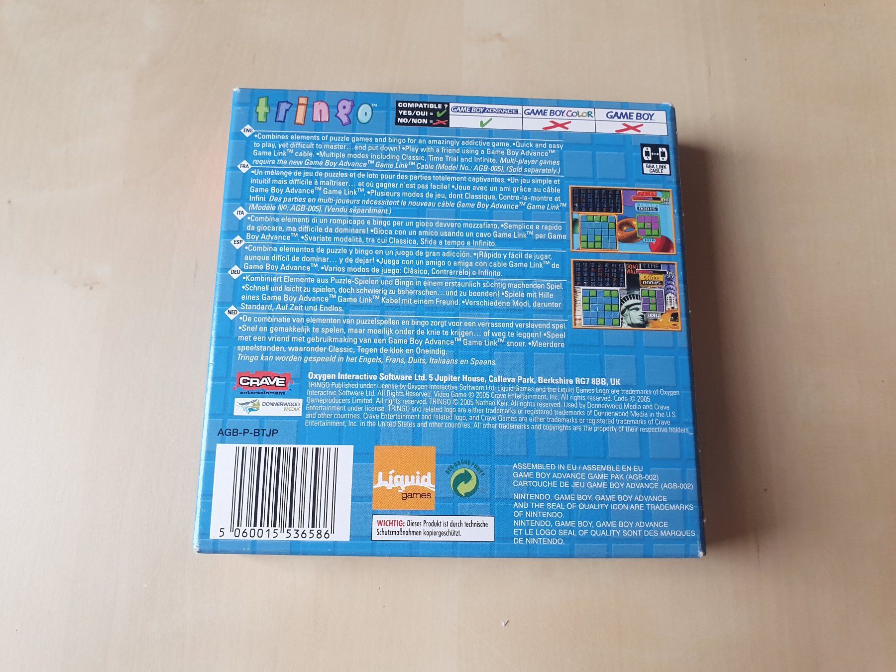 Nintendo Giochi: Tringo – Usato da Stansstad venduto da collectorsshop 1