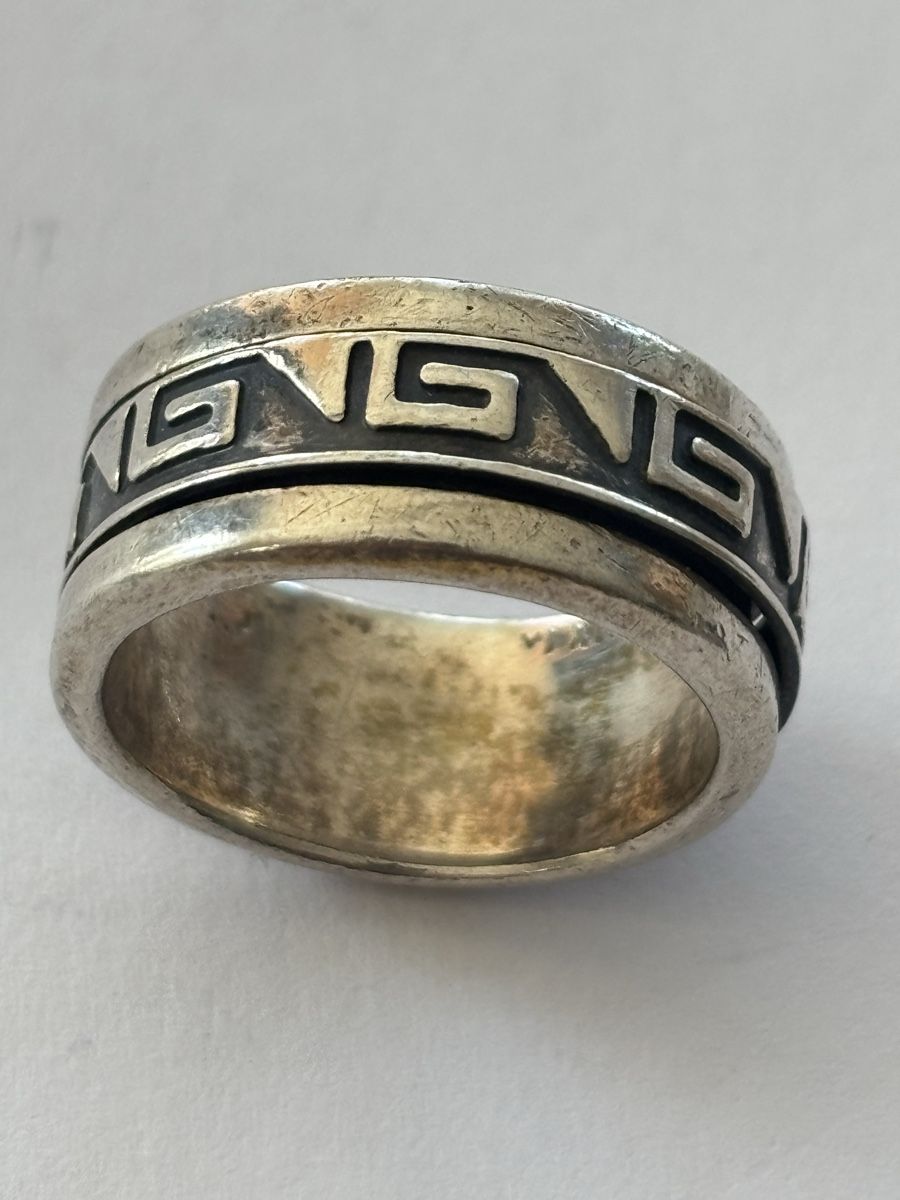 Ringe: Ring Silber 925 mit griechischem Muster gebraucht – Gebraucht aus Langnau am Albis von flusspflege 2
