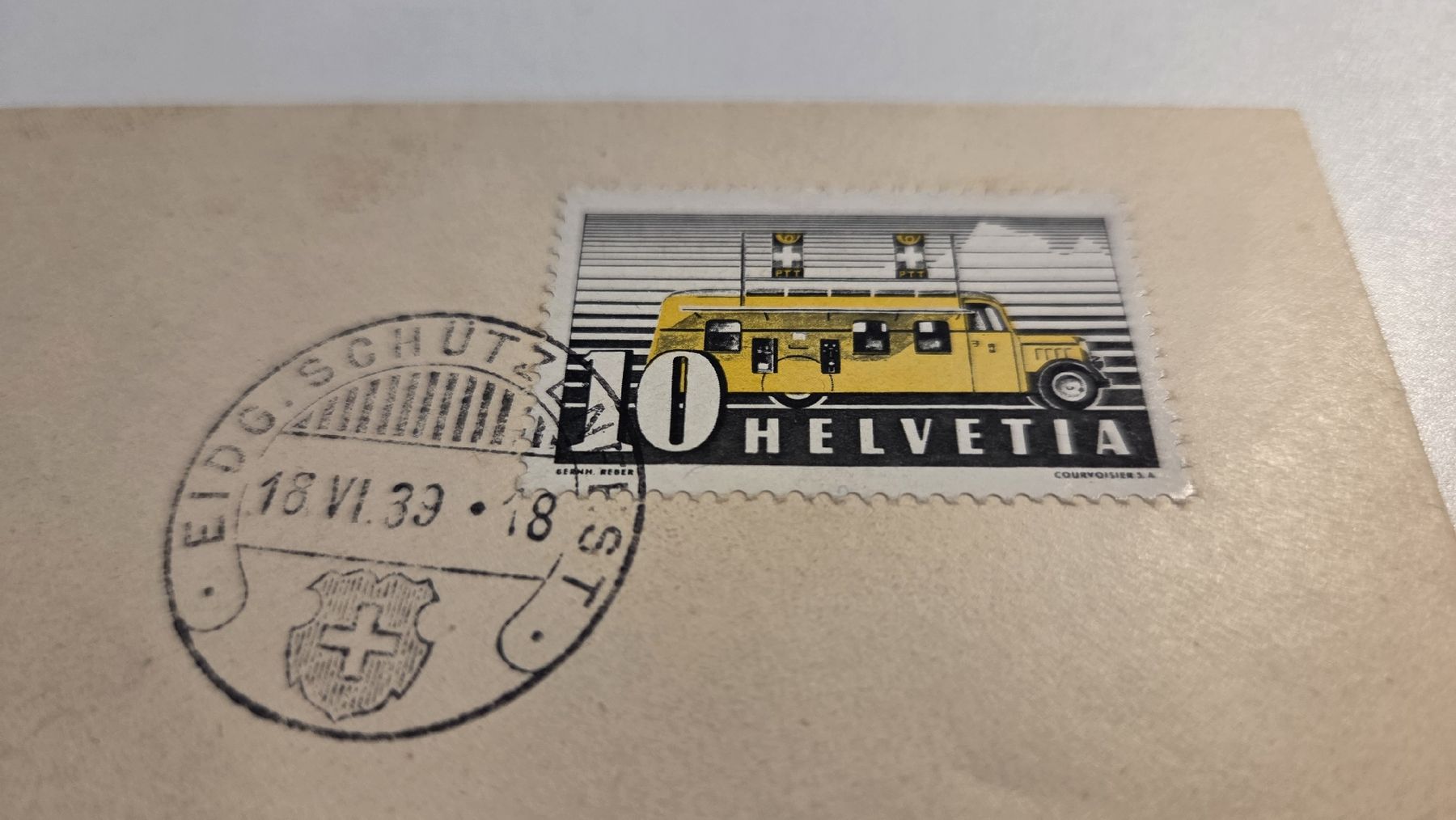 Alle Briefmarken: 1939 Brief Eidg. Schützenfest Stempel – Gebraucht aus Arni AG von Moth68 1