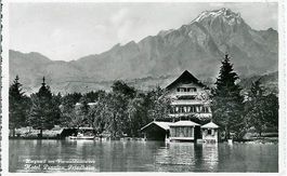 Hergiswil NW Pension Friedheim 1945 gut erhalten