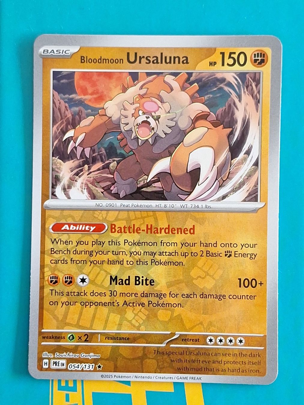 Pokémon Carte collezionabili: Bloodmon Ursaluna Reverse Holo - Prismatic Evolution #1.6 – Usato da Altstätten SG venduto da GGsGameshop