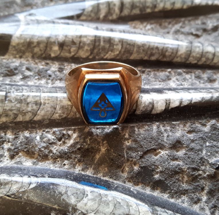Freimaurer Schlüsselanhänger "Pelikan", SA 022-gold - MASONIC ART