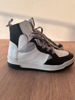CRICKIT Sneaker Gr. 38, neuwertig, weiss/schwarz, Leder