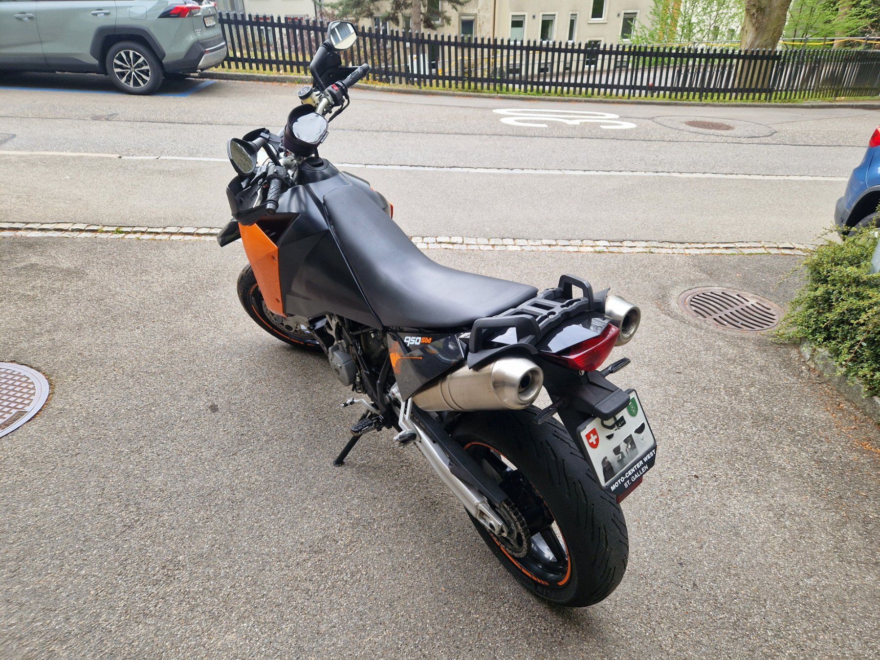 KTM Strasse: **KTM 950 Supermoto**frisch ab MFK** – Gebraucht aus Flawil von LG-AG_Teilemarkt 2