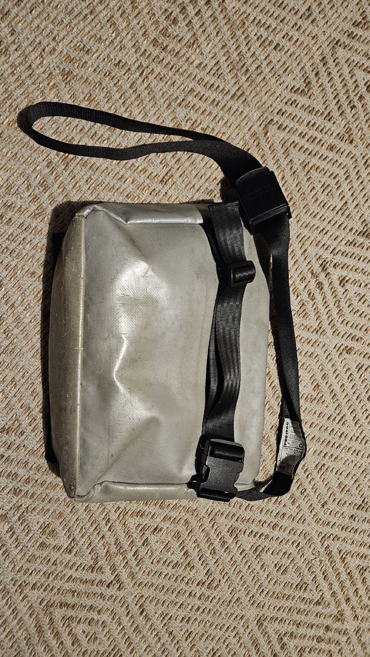 Freitag Borse: Freitag Tasche blau-grau – Usato da St. Gallen venduto da ForrerB 2