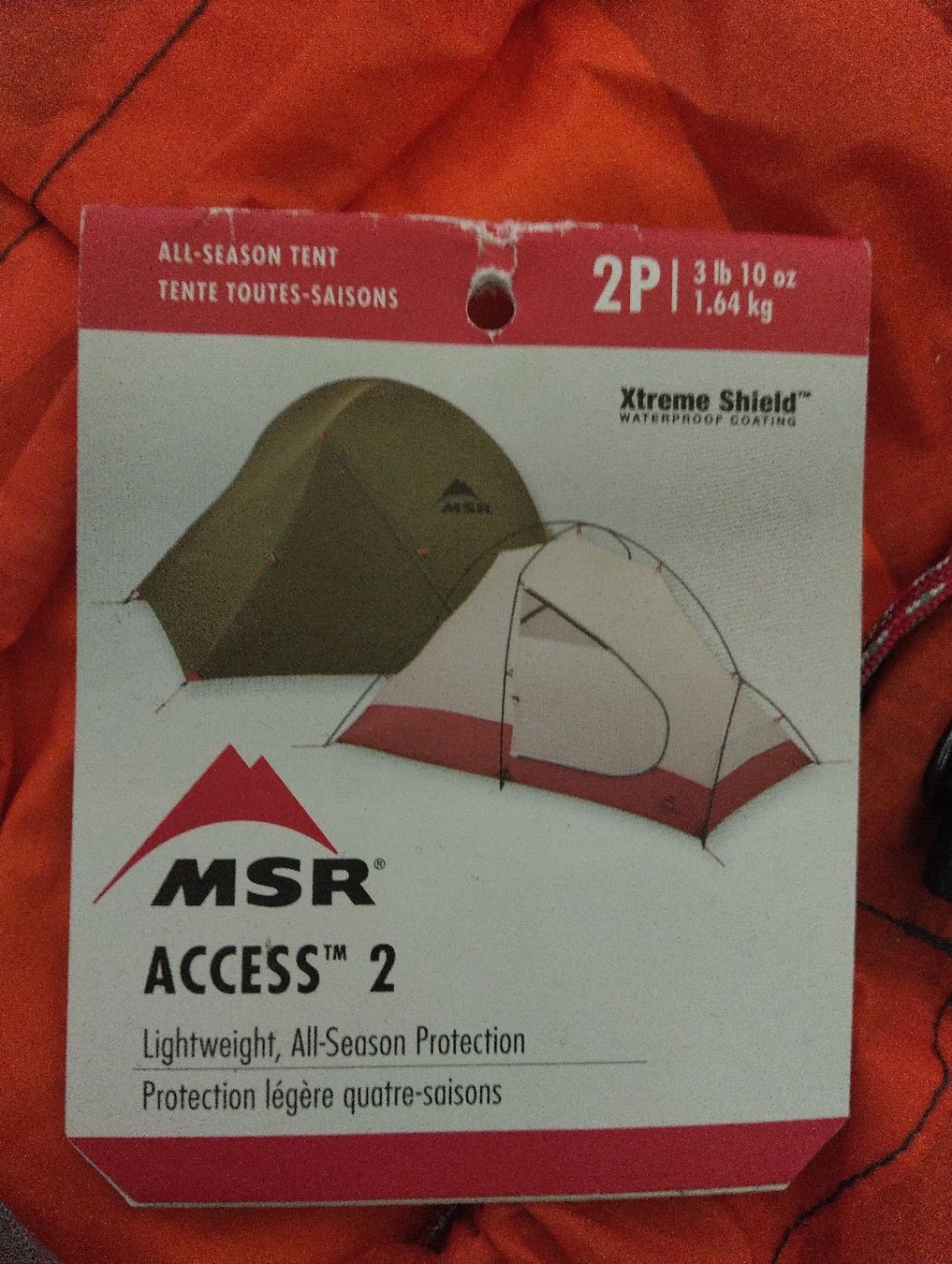 Msr Tentes: MSR Acces 2 – Neuf (Voir description) à Zürich par Cassiopeia4 2