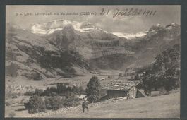 Carte P de 1911 ( Lenk / Landschaft mit Wildstrubel )