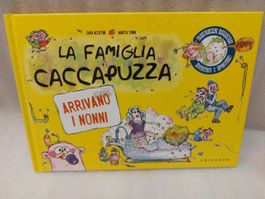 Libro La famiglia Caccapuzza Arrivano i nonni Gribaudo
