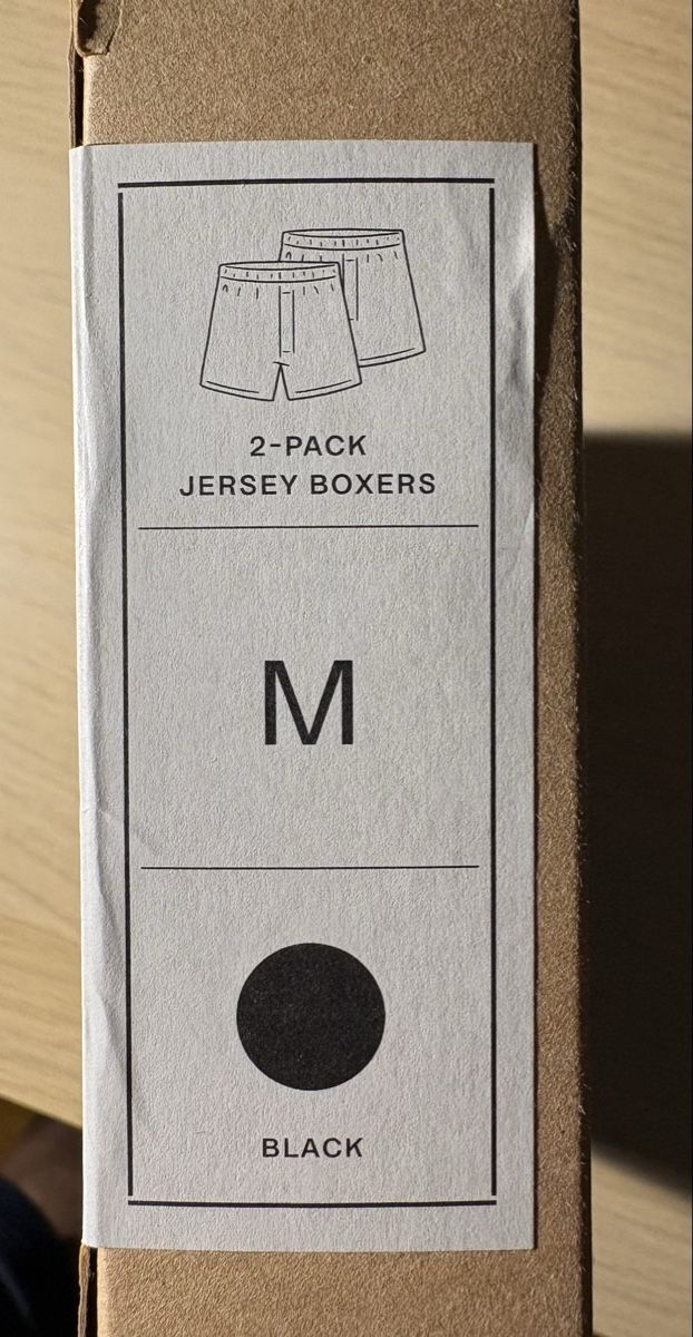 Biancheria intima: 4 ARKET Jersey Boxers - Size M – Nuovo e nell'imballaggio originale da Le Grand-Saconnex venduto da AlexeyYu 1