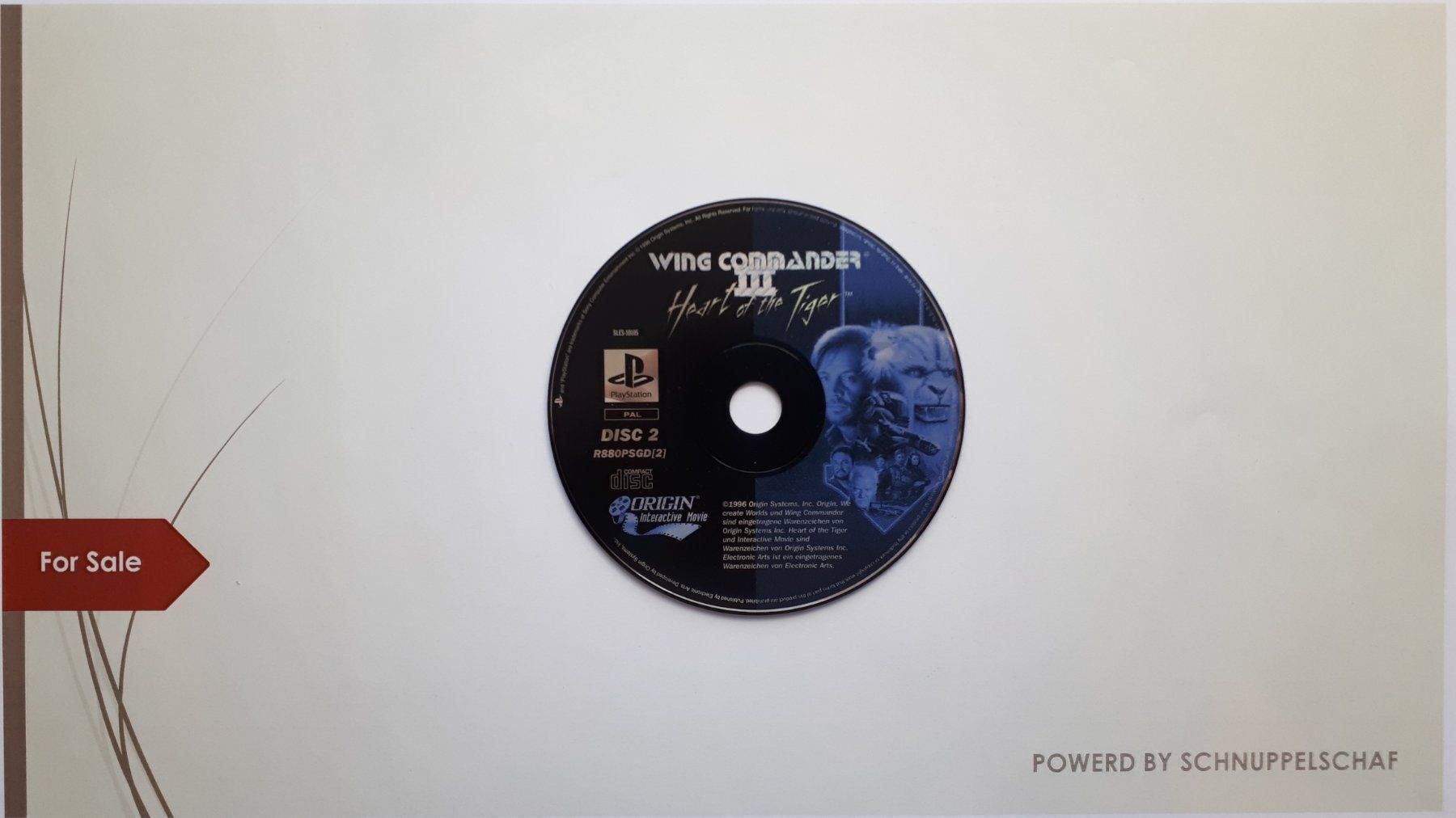 Sony Giochi: Wing Commander III PS1 – Usato da Klingnau venduto da Schnuppelschaf 6