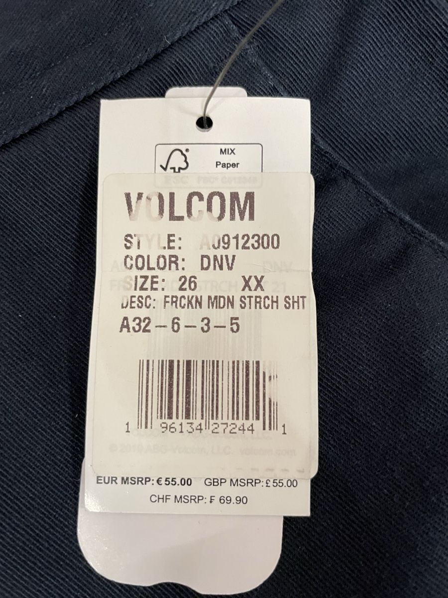 Volcom Pantaloni: Volcom Hose Herren Grösse 26 – Nuovo e nell'imballaggio originale da Davos Frauenkirch venduto da p.lugnan 1