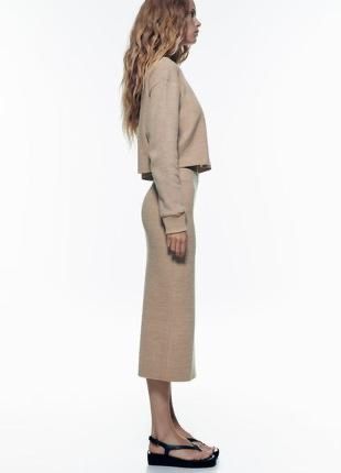Zara Lotti di vestiti: Zara Strickset Pullover & Rock (S/M)  – Usato da Triesen venduto da antonellaaa_ 2