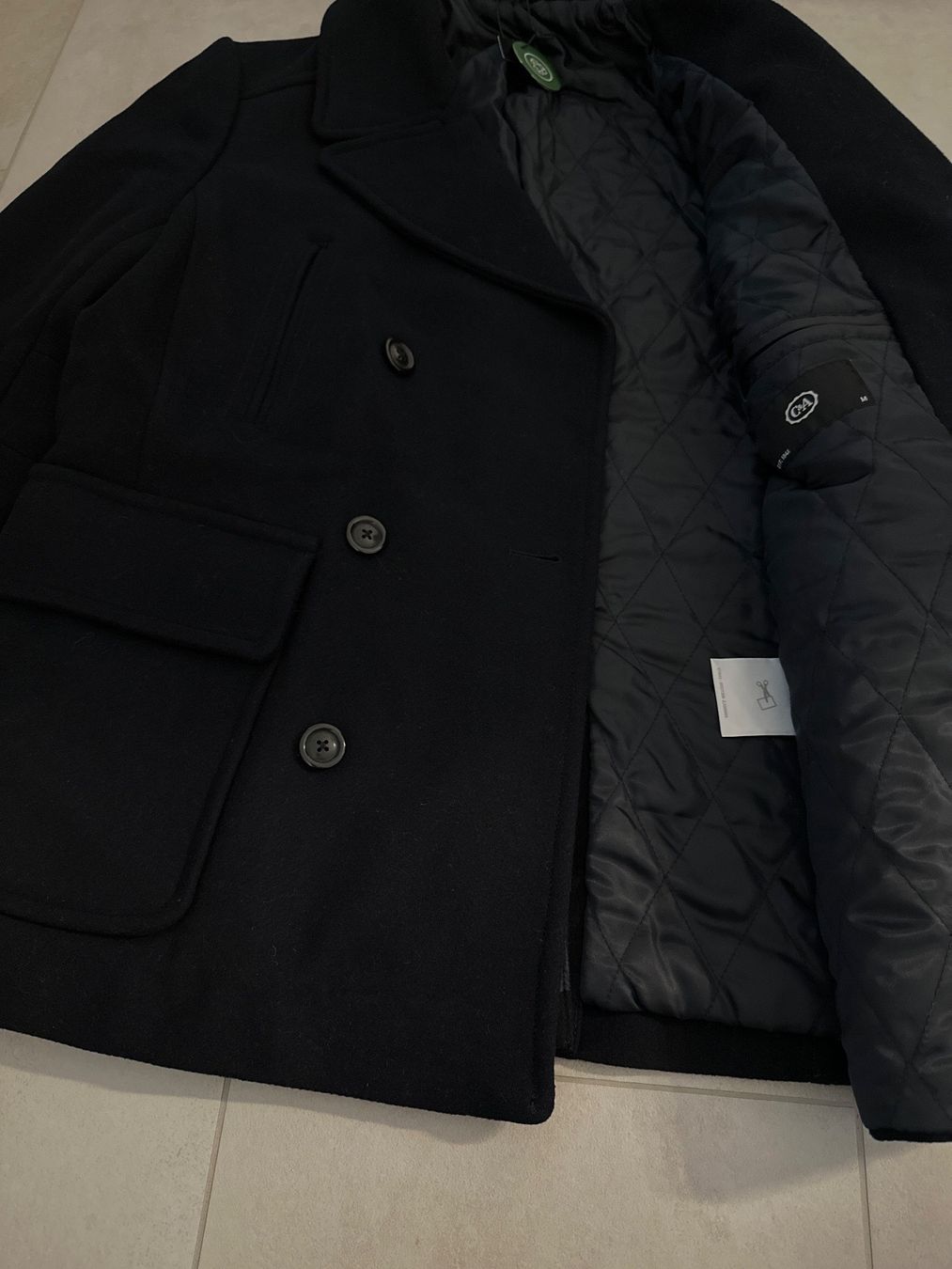 Cappotti: Herren Mantel blau – Usato da Zug venduto da Hehe 2