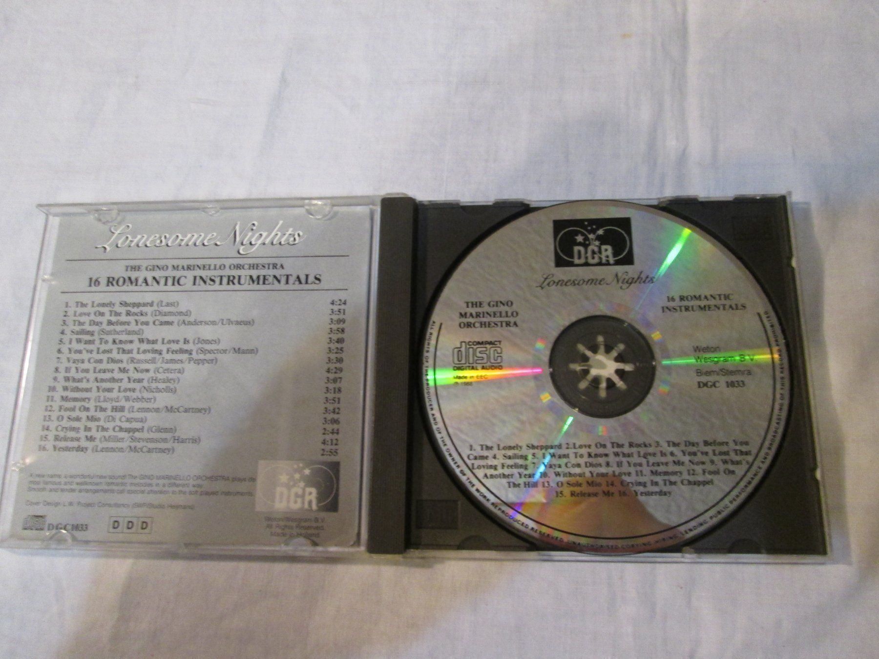 CD: CD LONESOME NIGHTS – Usato da la Chaux-de-Fonds venduto da Lampe 1