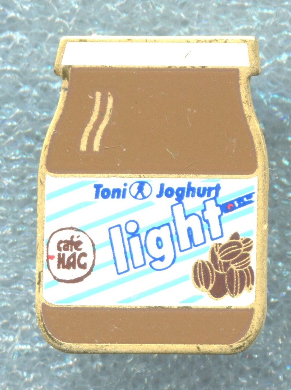 Placchette & Badge: Toni Joghurt  Mokka light – Usato da Winterthur venduto da Sammleroase