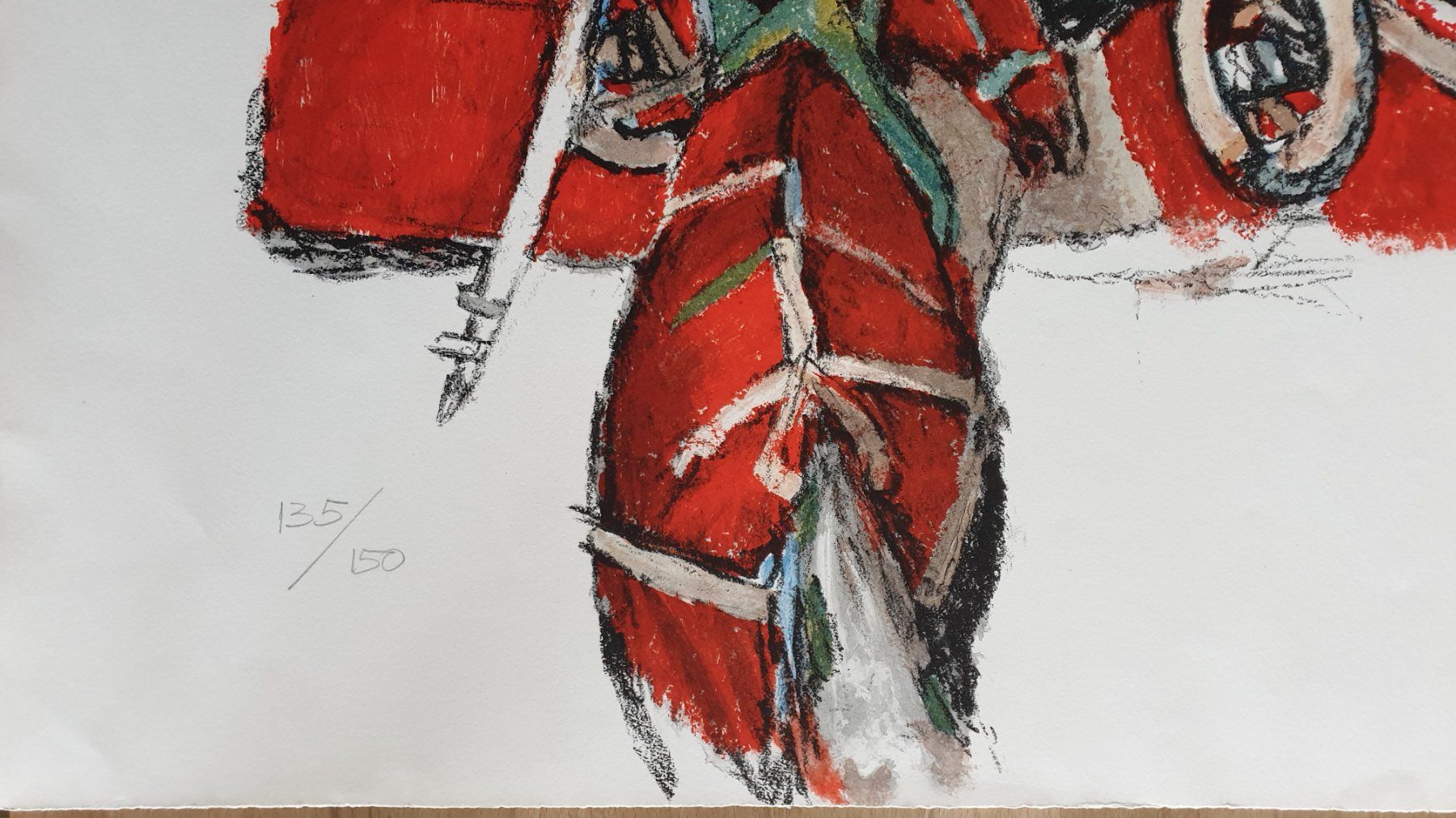 Grafiken & Lithographien: Rudolf Mirer "Die Ernte". Lithografie. Handsigniert. – Gebraucht aus Goldach von armando_r 4