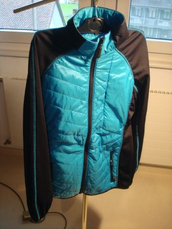 RUKKA Übergangsjacke, türkis/schwarz, schöner Zustand, Gr.36