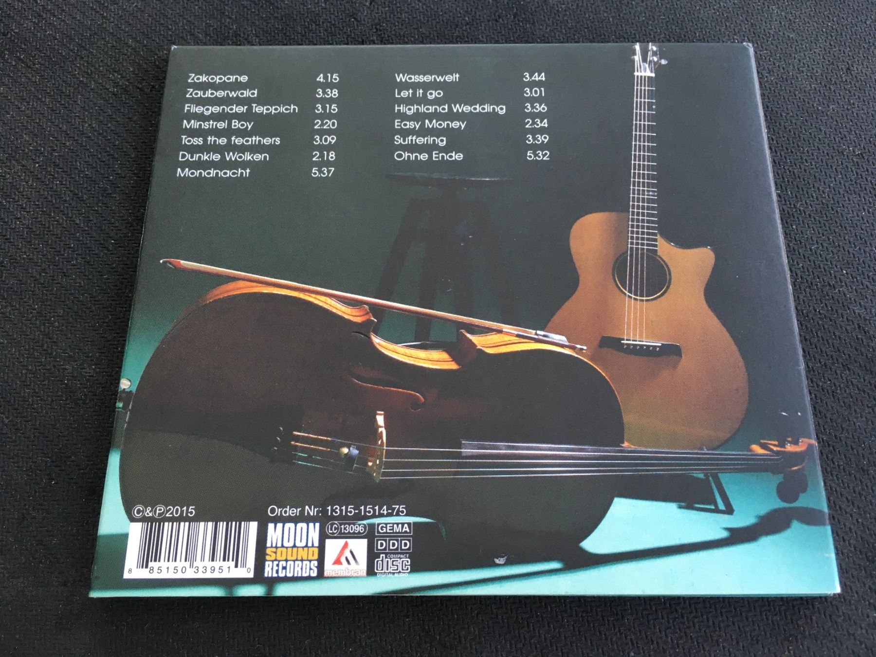 CD: Zwei - Gitarre & Cello -CD- – Usato da St.Gallen venduto da MedienJoe 2