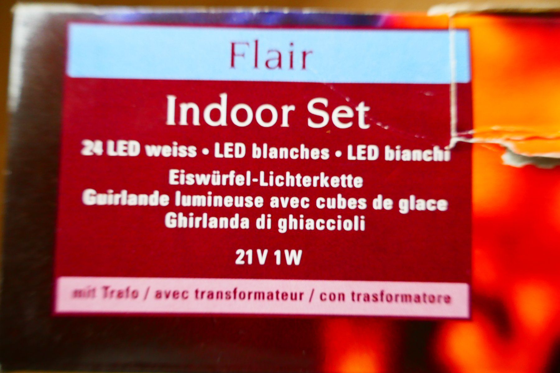 Migros Ghirlande e barre luminose: Lichterkette Eiswürfel LED – Nuovo (secondo la descrizione) da Tegerfelden venduto da X-Truck 1