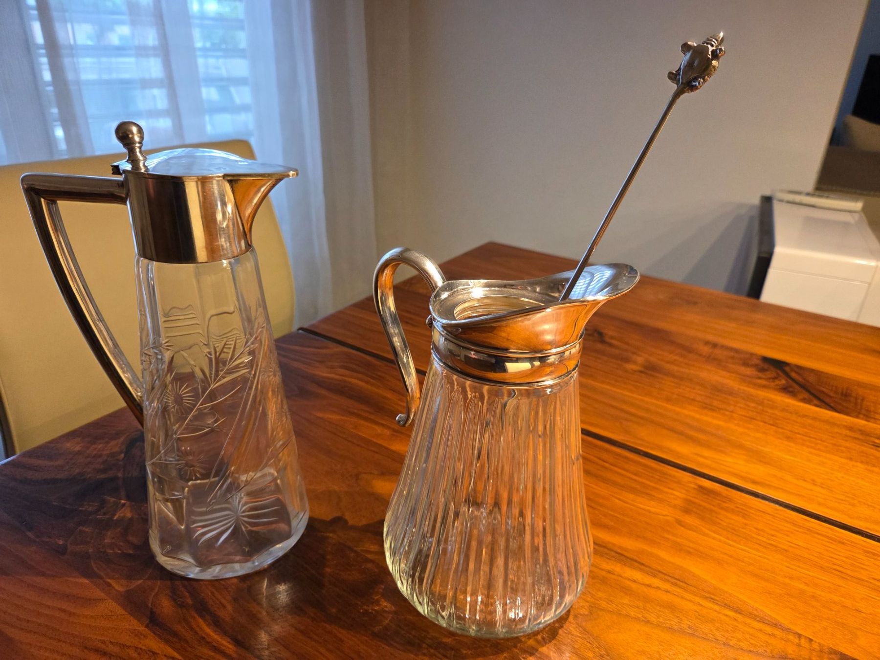 Caraffe: 2 Karaffe versilber – Usato da Minusio venduto da Ninfa54