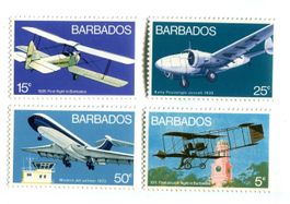 Briefmarken "Flugzeuge". Barbados.