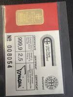 (533)Goldbarren UBS Argor Heraeus 2.5g Feinheit 999.9 neu