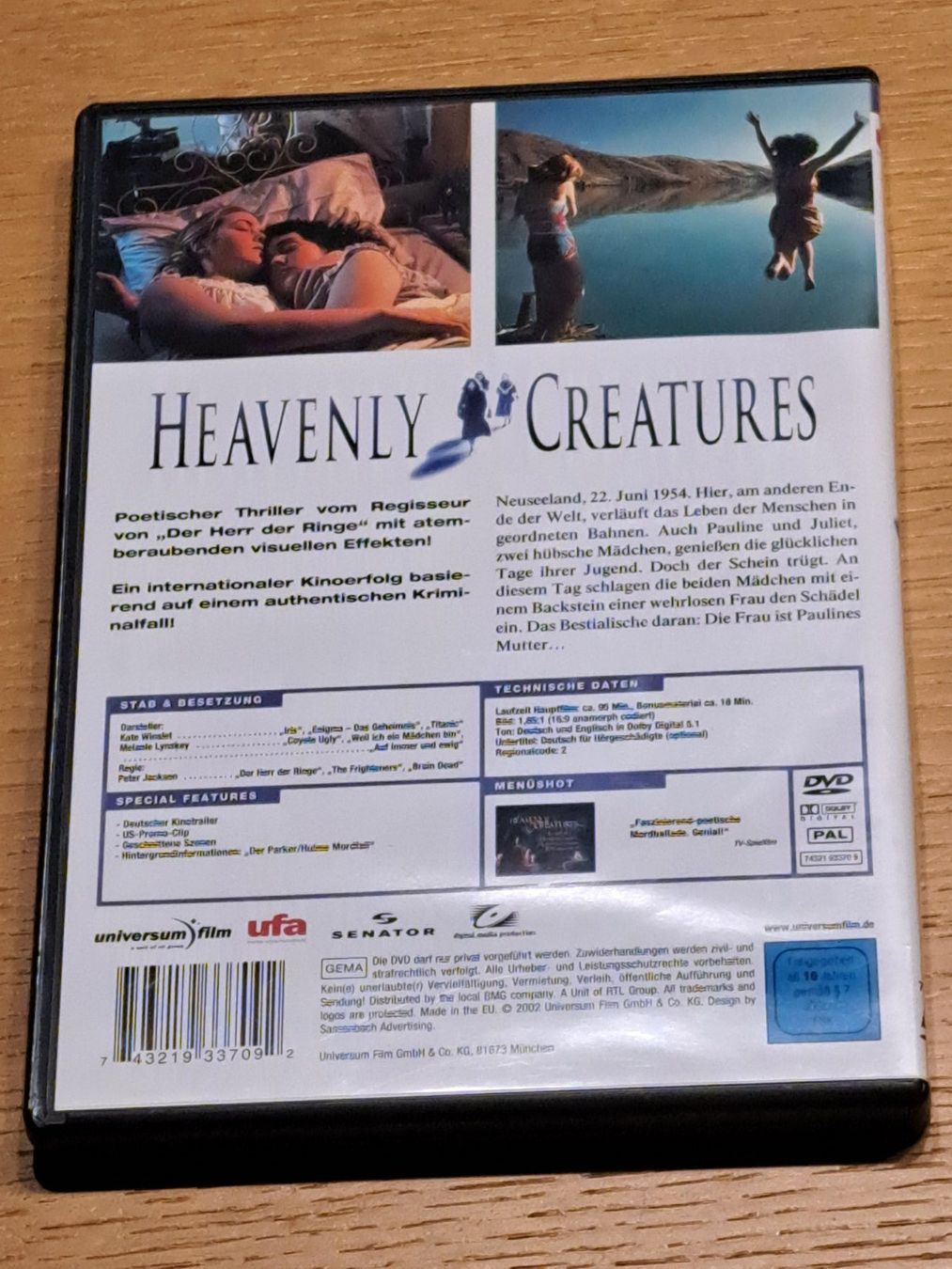 Tutti i DVDs: DVD Heavenly Creatures von Peter jackson mit kate Winslet – Usato da Unterseen venduto da Kanica 1