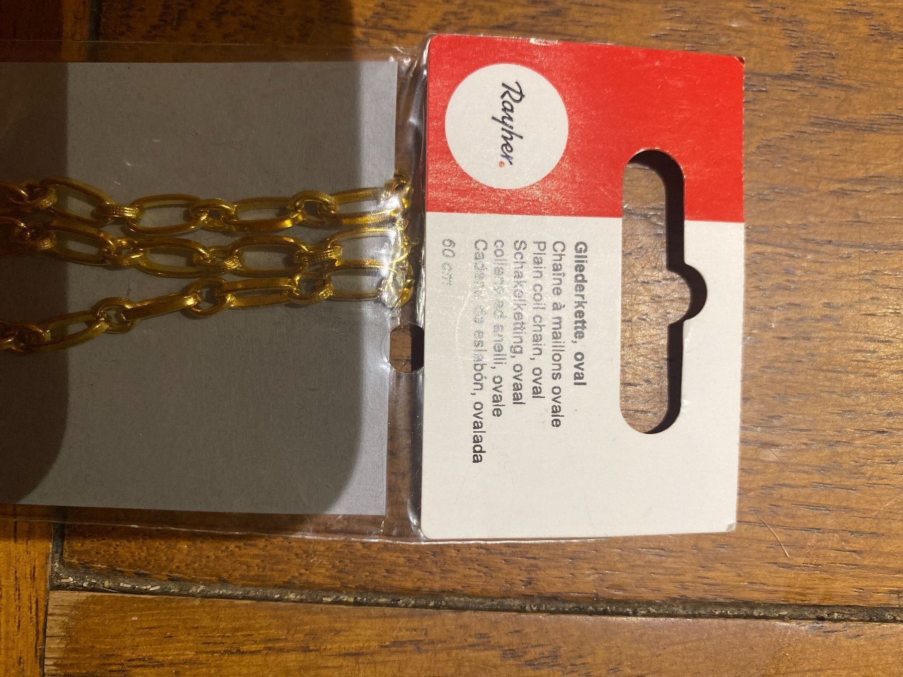 Altri accessori per orologi: Gliederkette oval chaîne a maillons – Nuovo e nell'imballaggio originale da Lajoux JU venduto da Briard0 1