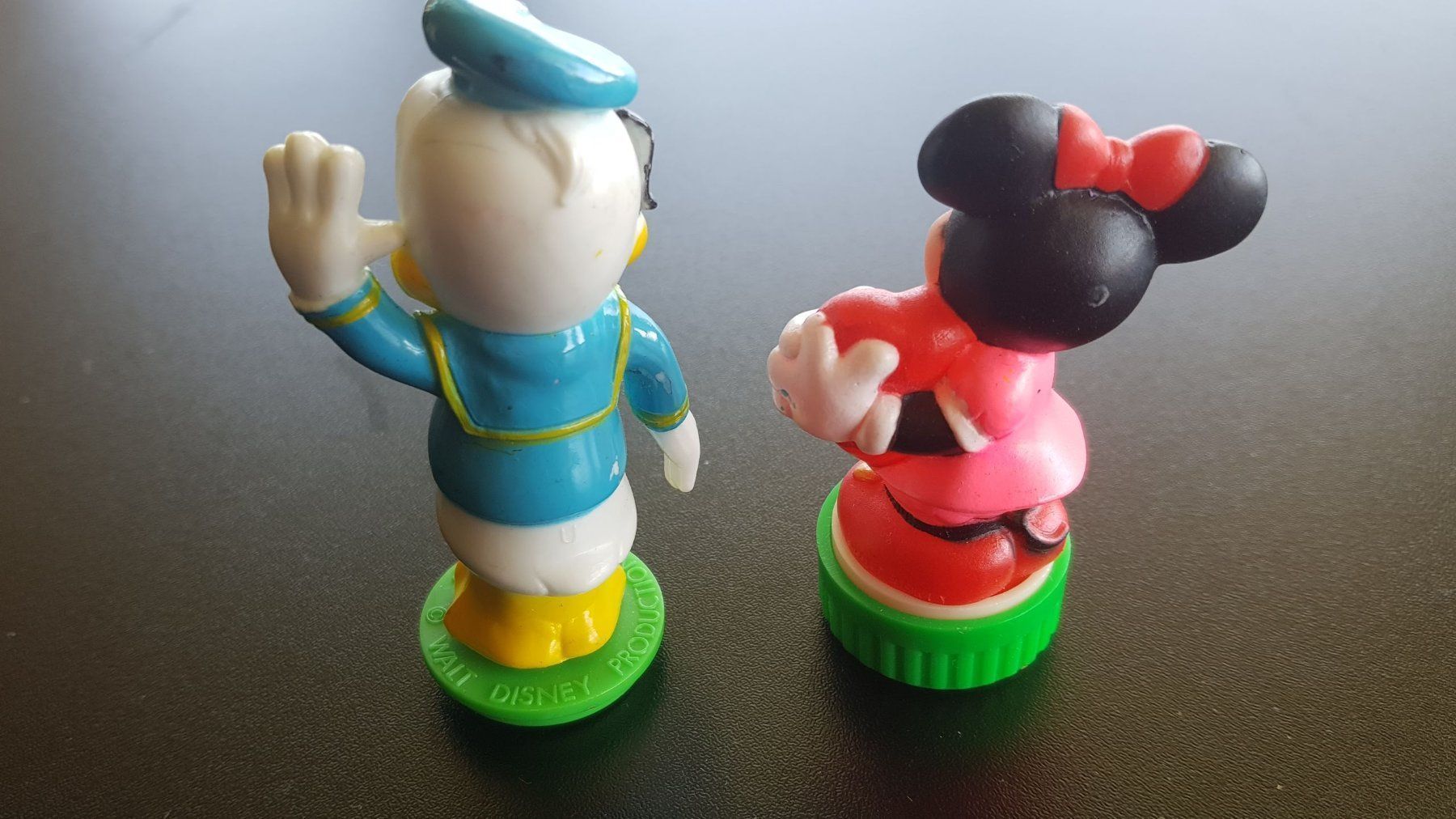 Disney Statuette: Donald Duck + Mini Maus - 2 Stempel 1980er – Usato da Mörschwil venduto da lindaswunderkiste 6