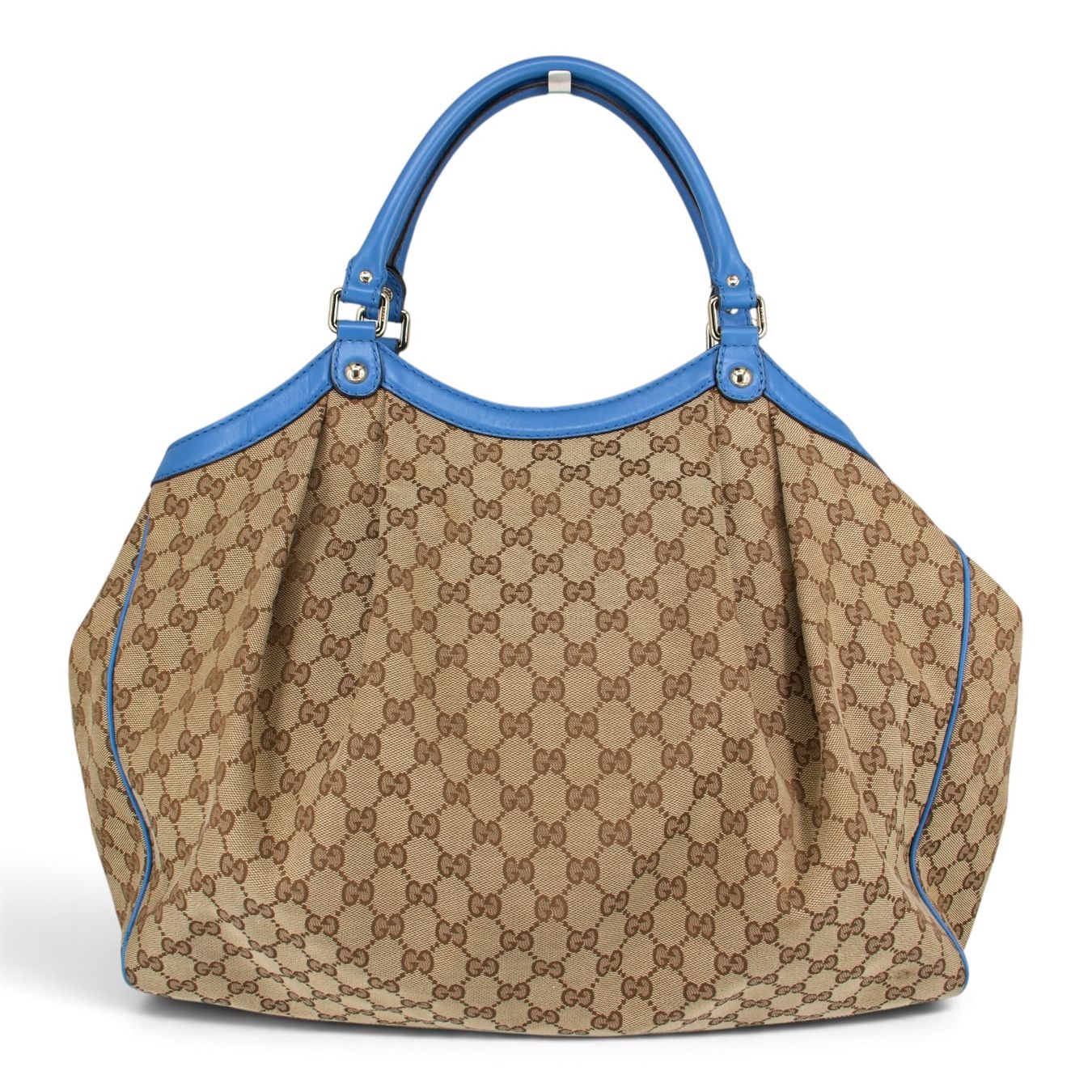 Gucci Sacs femmes: Gucci Sukey GG beige/blau – D'occasion à Binningen par Designerlabels 3