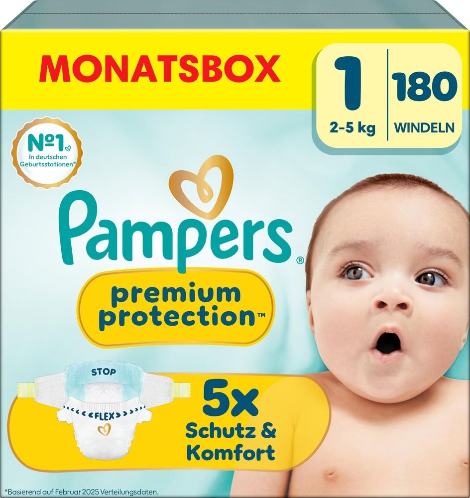 Pampers Windeleimer & Windeln: Pampers Premium Protection 1 – Neu und originalverpackt aus Bern von marijukas 1