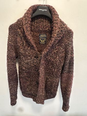 Stylische Strickjacke - braun - Gr. M - Neupreis Fr. 279.-