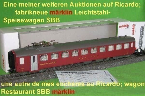 Trains électriques: SBB Vierachs- Kessel Shell ETRA mo3***** – Neuf (Voir description) à Winterthur par Ricardo211 8