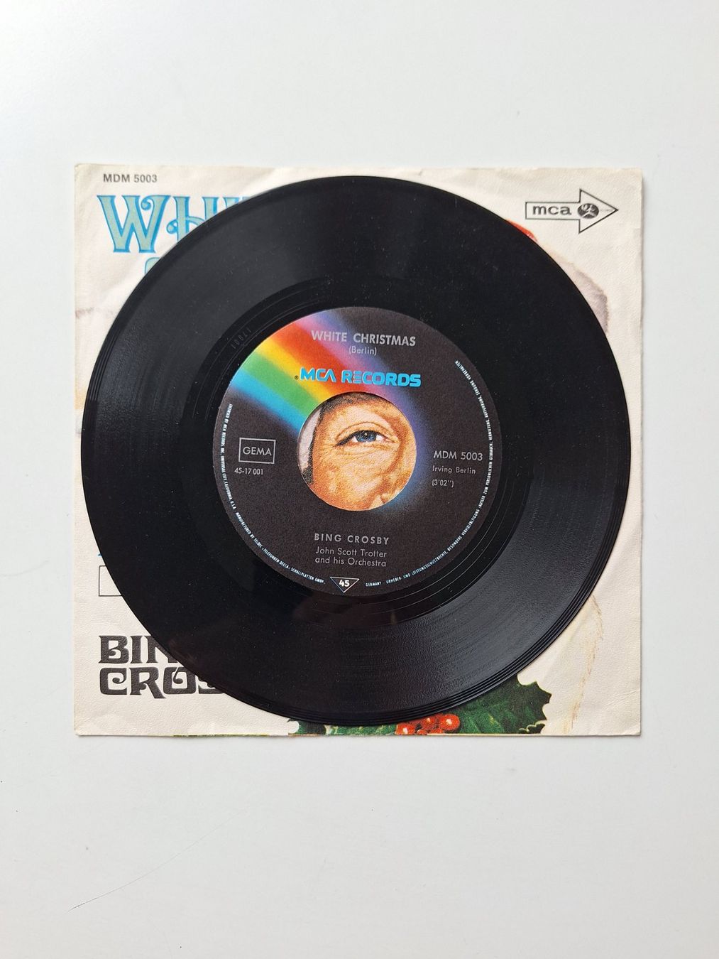 Dischi in vinile: BING CROSBY, White Christmas, 45 U/min Platte – Usato da Sonvico venduto da deca66 1