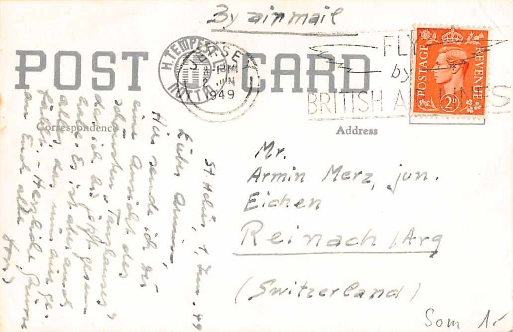 Cartoline postali: 2 exotische Ansichtskarten ST. HELIER & RYDE - Inselpost ! – Usato da Lufingen venduto da TopAnsichtskarten 3