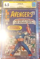Avengers #16 CGC 6.5 SS – Elizabeth Olsen Signatur (1965)