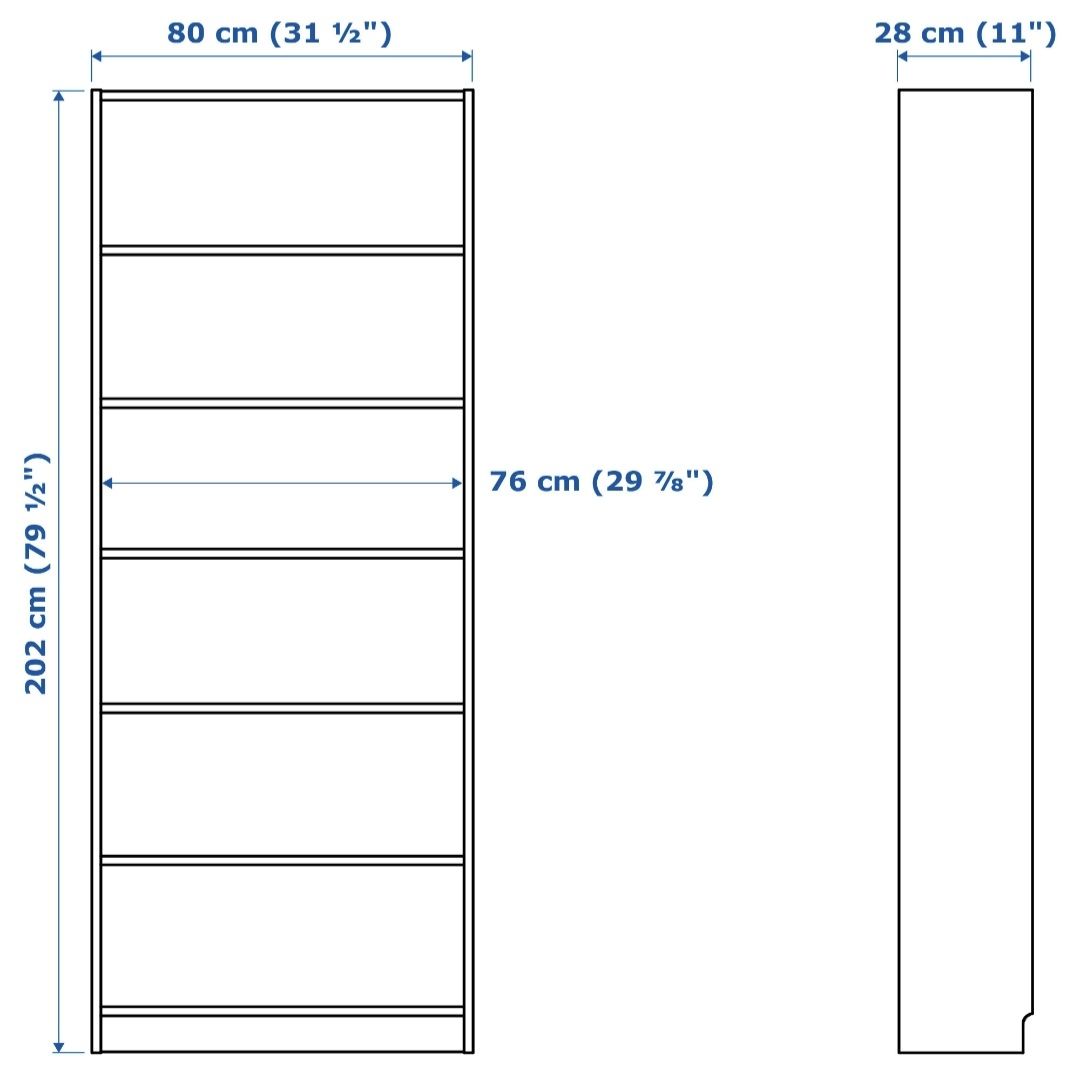 Ikea Scaffali: IKEA Billy Regal in weiss  – Usato da Zürich venduto da grm_hg7p 2