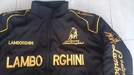 NEU LAMBORGHINI Fan Jacke schwarz alle Größen / Modelle