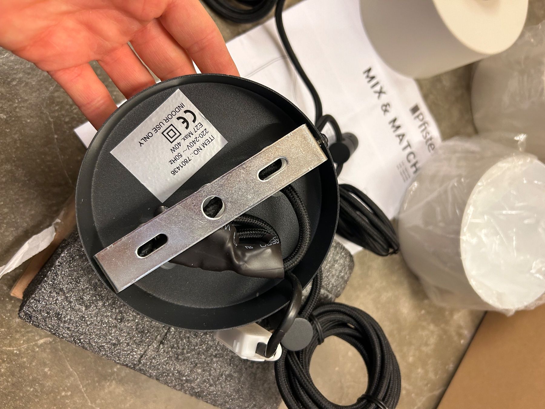 Pfister Lampadari & plafoniere: Deckenlampe Mix&Match – Nuovo (secondo la descrizione) da Luzern venduto da Juhui06 3