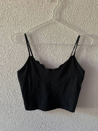 Schwarzes Top Even & Odd