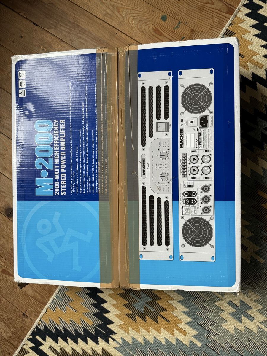 Mackie Verstärker: Mackie M-2000 Stereo Endstufe Power Amplifier 2000 Watt – Gebraucht aus Samstagern von rrdl69 2