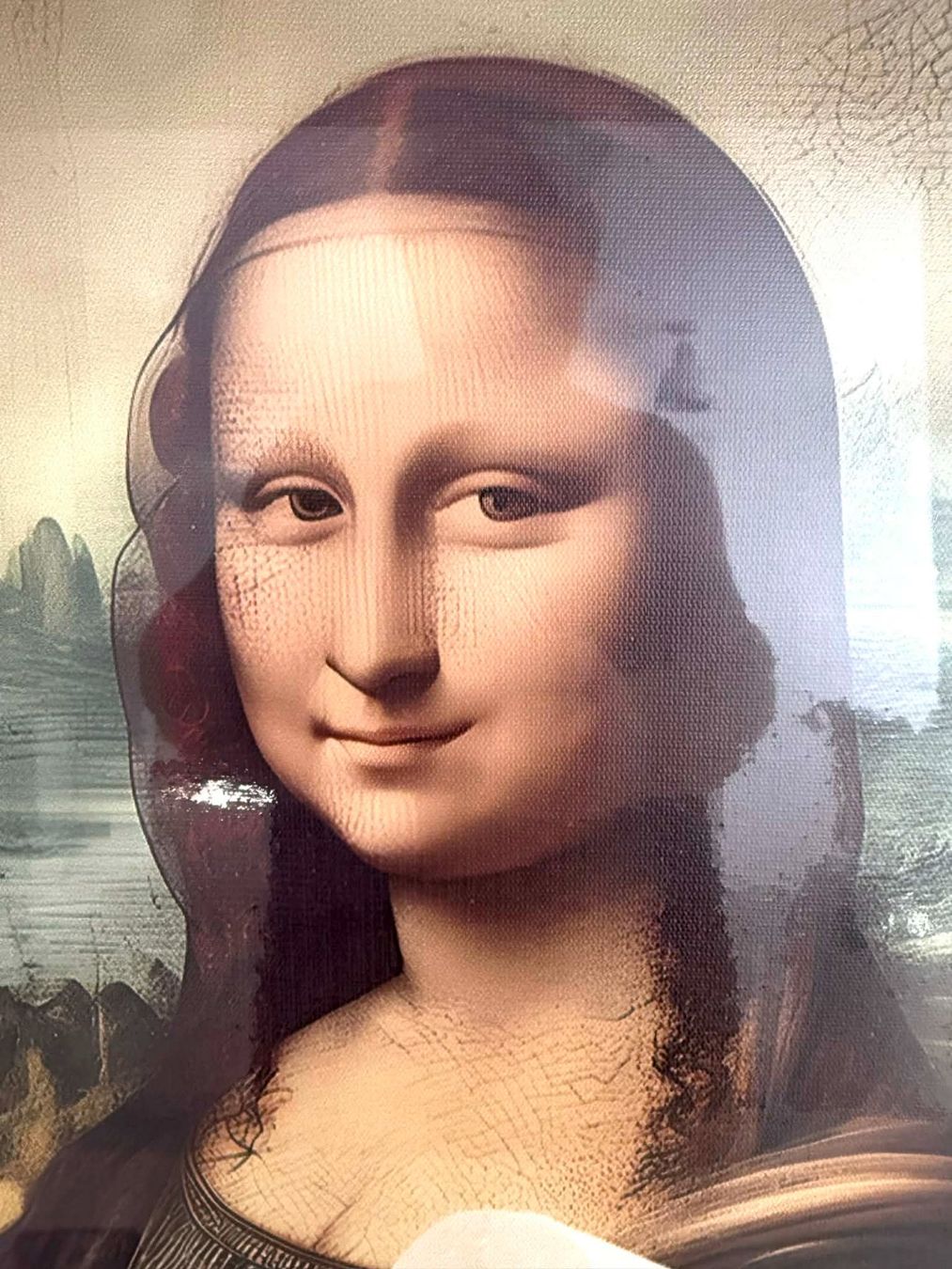 Foto & Immagini: Funky  Wandbild MONA LISA eu – Nuovo e nell'imballaggio originale da Bern venduto da MIR-IAM 1