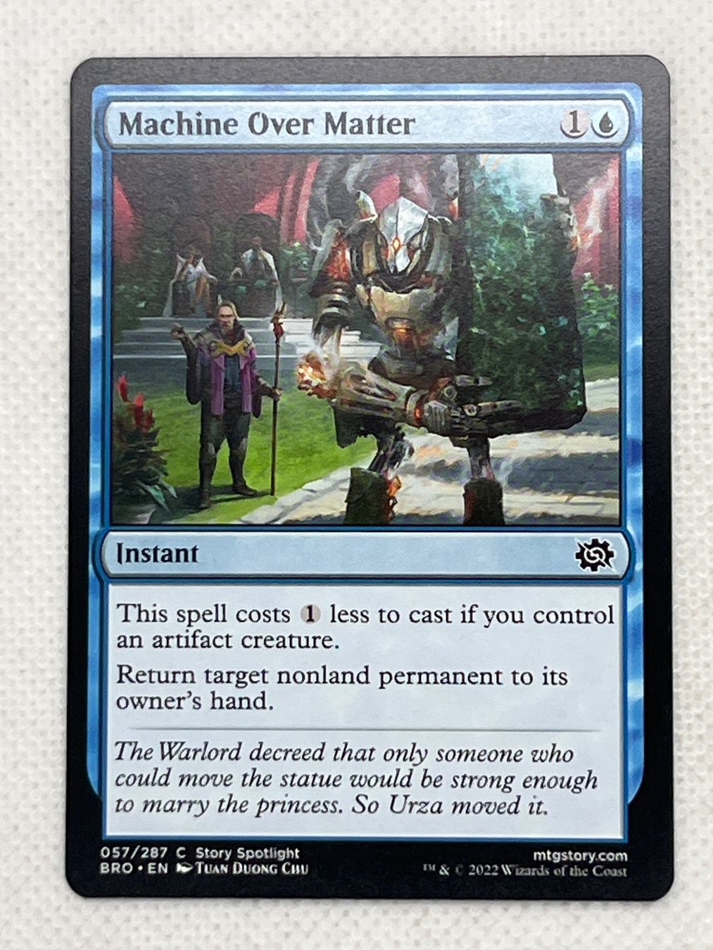 Magic The Gathering Carte collezionabili: Magic The Gathering Karte: Machine Over Matter, – Usato da Hinterkappelen venduto da Kim1992
