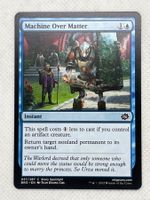Magic The Gathering Karte: Machine Over Matter,