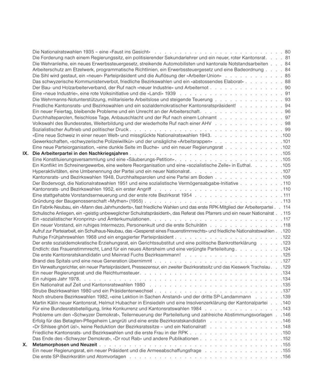 100 Jahre Arbeiterpartei / SP Einsiedeln 3