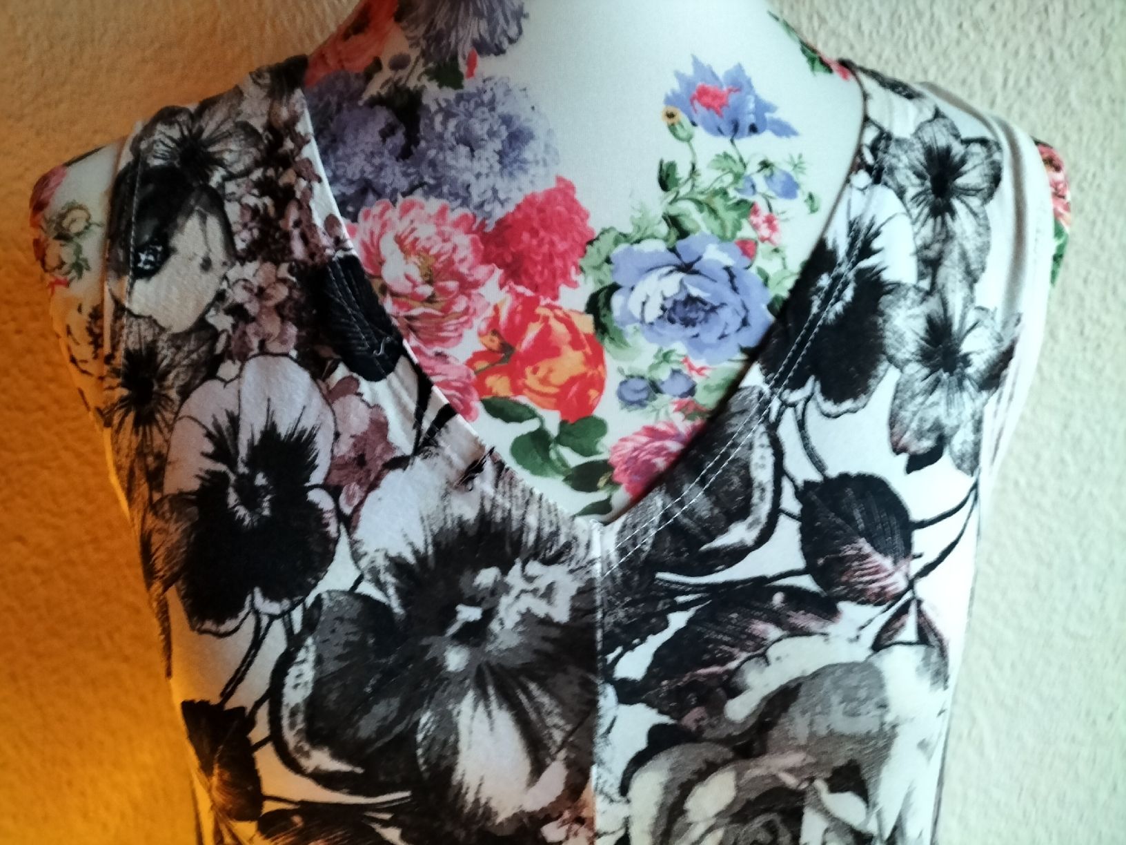 Vestiti: Sommerliches Maxikleid mit Blumenmuster, Gr. XL – Usato da Schaffhausen venduto da sunsetever 1