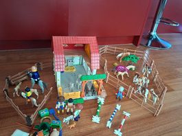 PLAYMOBIL kleiner Reiterhof mit viel Zubehör