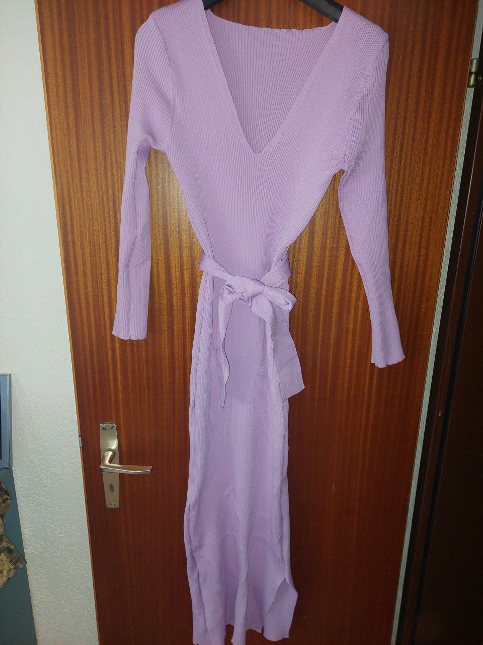 Vestiti: Strickkleid lila one size – Usato da Zermatt venduto da ancise