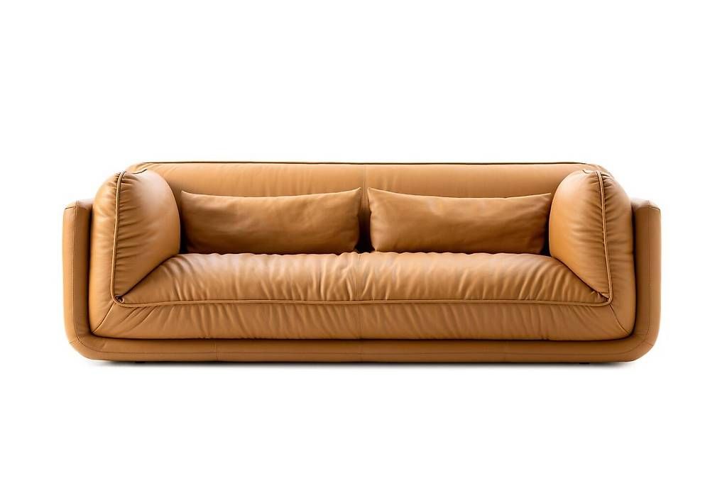 Leolux Sofas: Leolux Sofa Lunetta in Leder – Neu und originalverpackt aus Bischofszell von deluxe-moebel