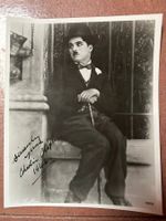 Originalautogramm von Charlie Chaplin 1944 mit COA